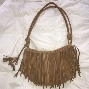 American Eagle Fringed Boho Purse